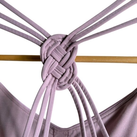 Lululemon Love Knot Bra Vintage Mauve Size 4 Light Support - Picture 7 of 9